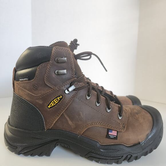 KEEN Utility Men's Mt Vernon II 6" Waterproof Boot (Steel Toe) Work, 10 wide - Picture 2 of 10